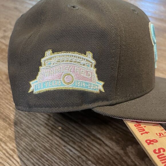 New Era Pro Image Exclusive Chicago Cubs Spumoni MLB Fitted Cap Hat 7 3/8 - Picture 2 of 13